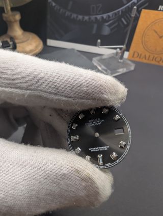 Rolex Datejust 36 mm con esfera negra