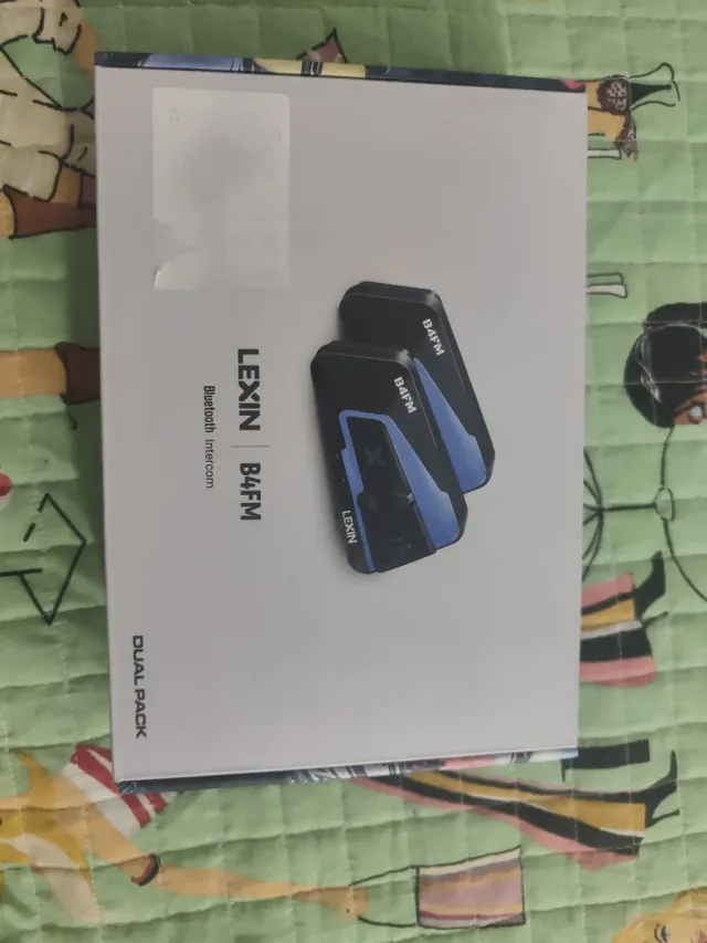 LEXIN B4FM Intercomunicador Moto Dual Pack