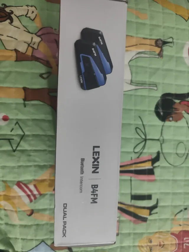 LEXIN B4FM Intercomunicador Moto Dual Pack