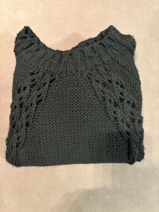 Jersey lana negro suave