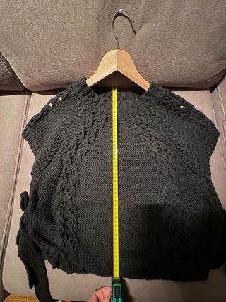 Jersey lana negro suave