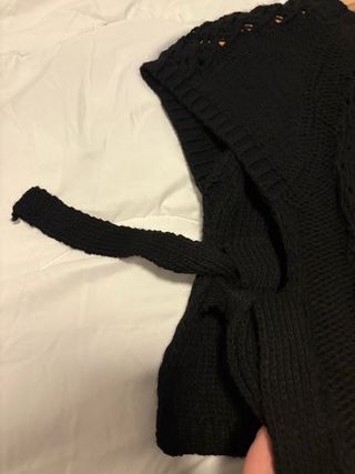 Jersey lana negro suave