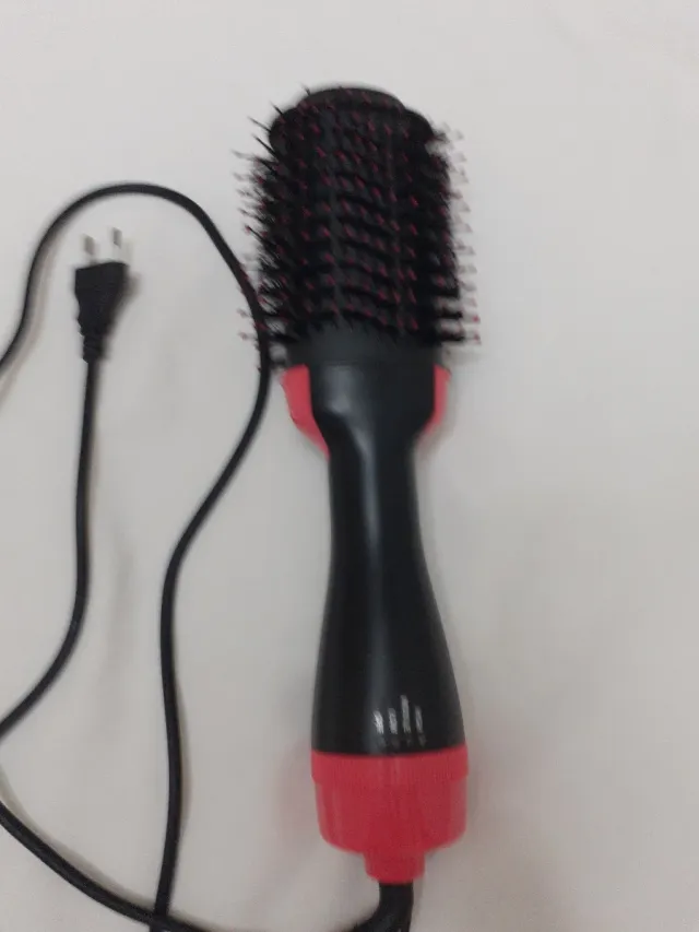 Secador Moldeador Negro y Rosa