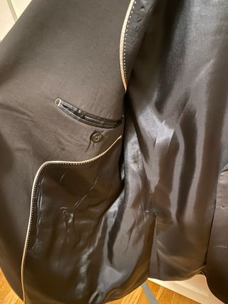 Americana Antonio Miró Negra Hombre