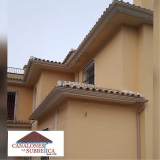 Canalones sin soldadura