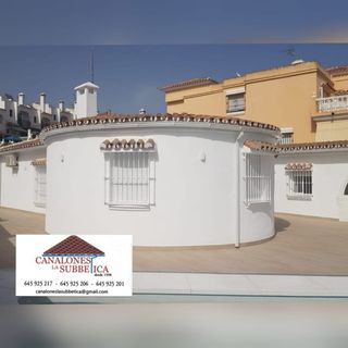 Canalones sin soldadura