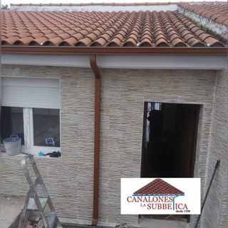 Canalones sin soldadura