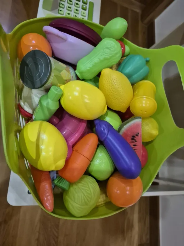 Supermercado de madera infantil