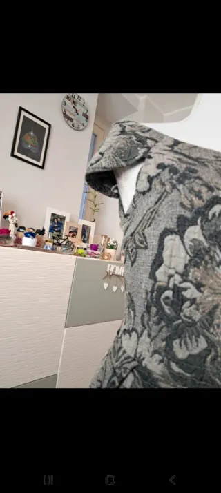 Abito invernale fantasia floreale