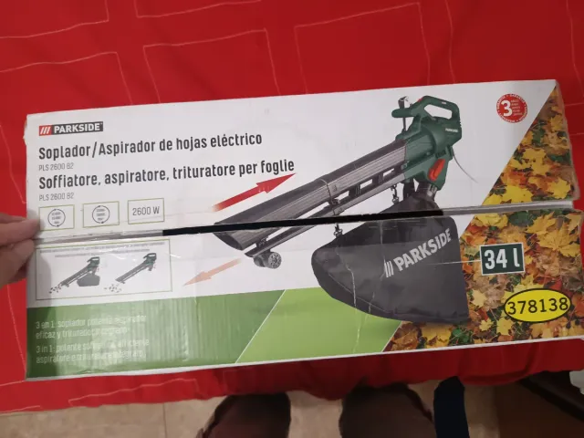 Soplador/Aspirador Eléctrico Parkside PLS 2600 B2