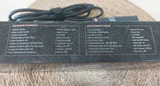 Plancha Rizador de pelo automático