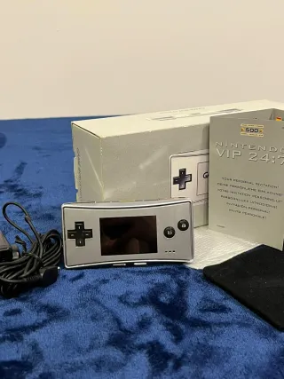 Nintendo Game Boy Micro Plata