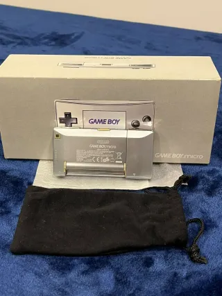 Nintendo Game Boy Micro Plata