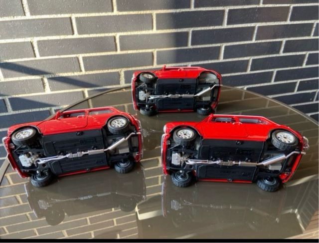 Mini Cooper 1:16 Bburago Rosso