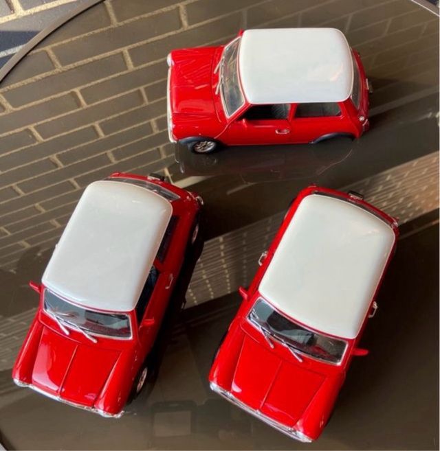 Mini Cooper 1:16 Bburago Rosso