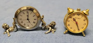 Mini Orologi Vintage - Set 2 Pezzi