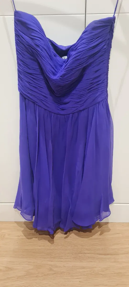 Vestido fiesta morado talla 6