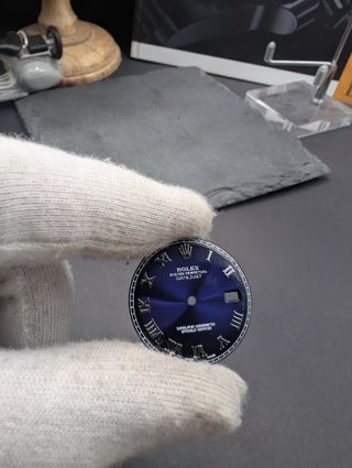 Rolex Datejust, esfera azul de 36 mm