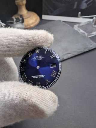 Rolex Datejust, esfera azul de 36 mm