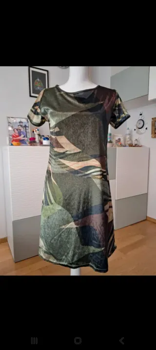 Abito invernale fantasia geometrica