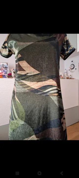 Abito invernale fantasia geometrica