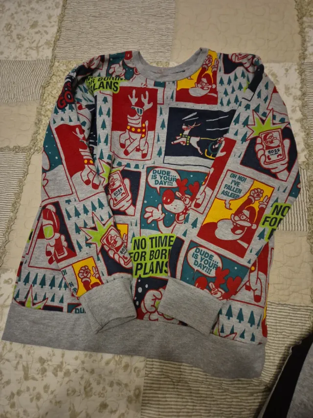 Sudadera Navidad Infantil 10/11 Años