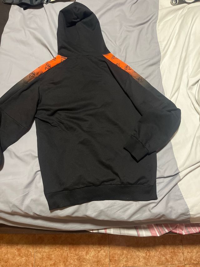 Sudadera Negra SikSilk Talla 15-16 Años