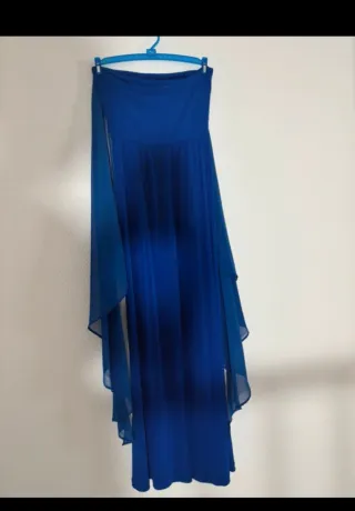 Mono azul cobalto de vestir