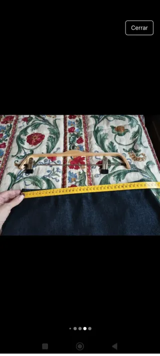 Falda vaquera con volante