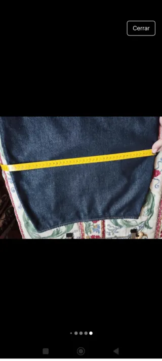 Falda vaquera con volante