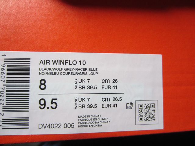 Zapatillas Nike Air Hombre Azul y Blanco