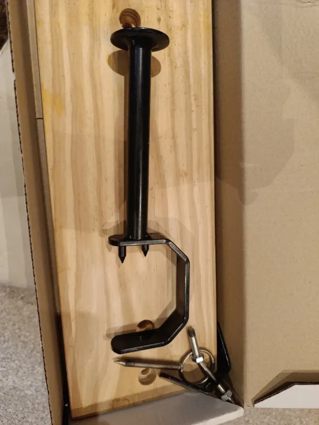 Jamonero madera y metal