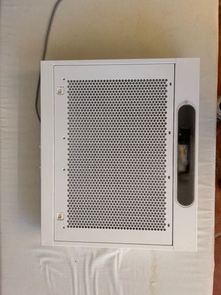 Campana extractora blanca