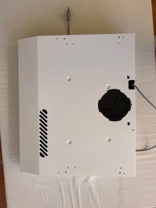 Campana extractora blanca