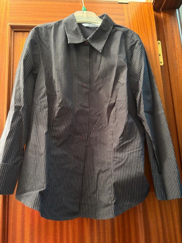 Camicia a righe Zara taglia XL