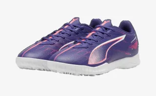 Zapatillas Fútbol Puma Morado y Rosa