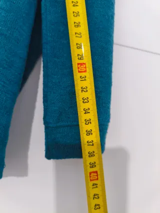 Jersey manga 3/4 azul verdoso Talla S