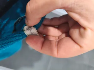 Jersey manga 3/4 azul verdoso Talla S