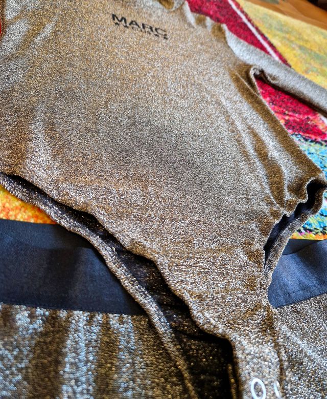 Completo ragazza body+leggings Marc Ellis,oro,TG16