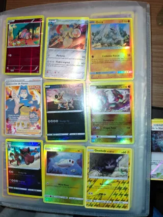 Cartas Pokémon cromo holo