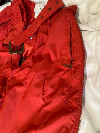 Pantalón esquí Vuarnet mujer rojo