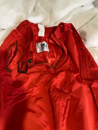 Pantalón esquí Vuarnet mujer rojo