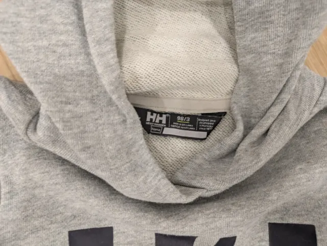 Sudadera Helly Hansen niño gris talla 3-4