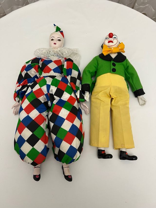 Muñecos Arlequín