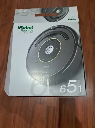 Aspirador Roomba 651 iRobot. Sin batería.