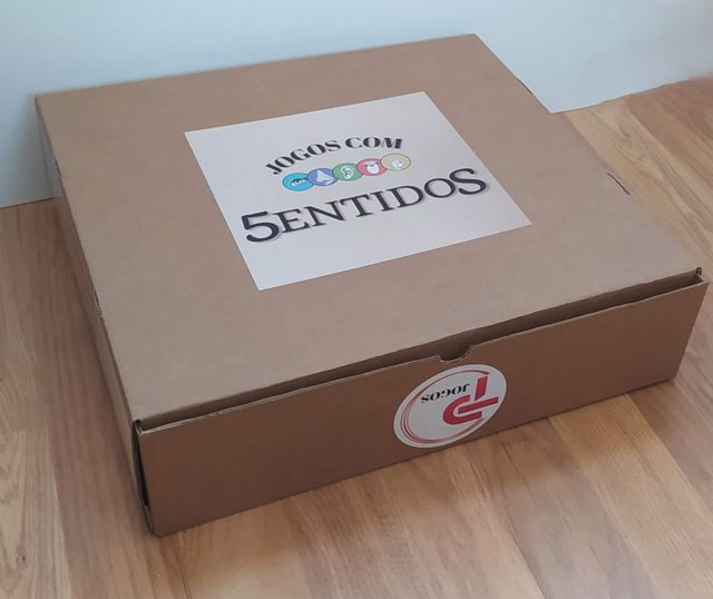 Jogo sensorial em madeira para idosos