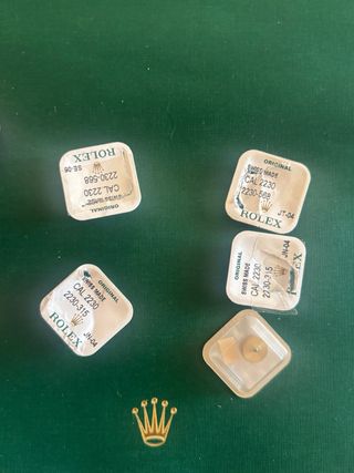Lote de piezas Rolex