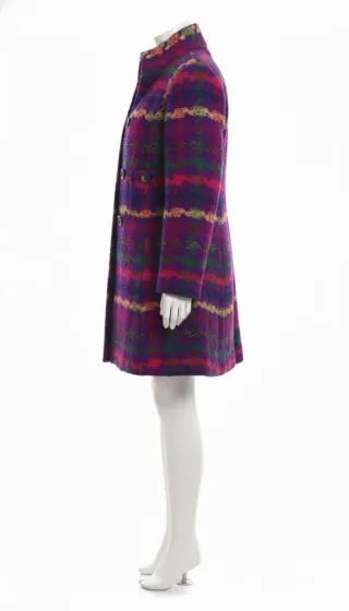 Abrigo de mujer multicolor