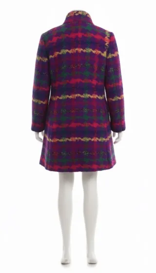 Abrigo de mujer multicolor