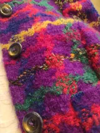 Abrigo de mujer multicolor